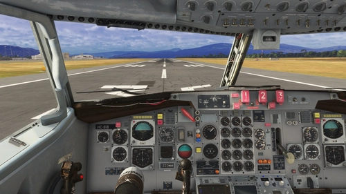 [FSS Boeing 727-100] Cockpit Textures Replacement pack Analog / EFIS