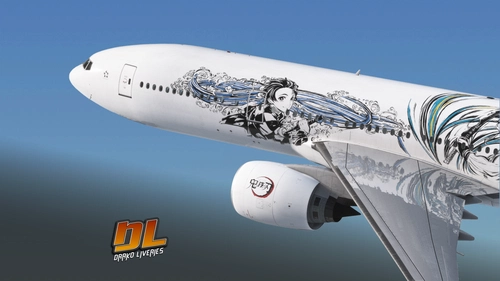 ANA Demon Slayer Jet [JA745A] | PMDG 777-200ER