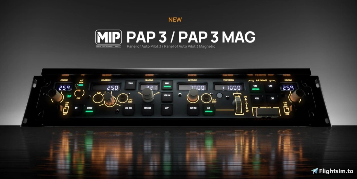 Winwin PAP3 Grand Caravan autopilot - Miscellaneous for MSFS