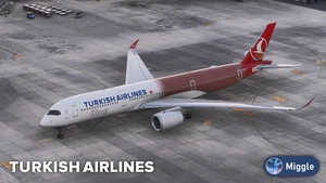 Turkish Airlines 500th Aircraft Special Livery w/ Cabin [A350-900] thumbnail 5
