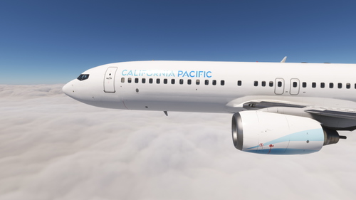 PMDG 737-800 California Pacific Airlines (N176EC)