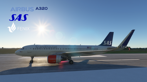 SAS A320 FENIX [8K]