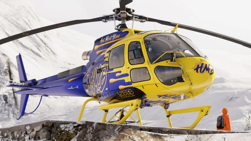 Cowansim H125 I-HBEP Héli Mont Blanc