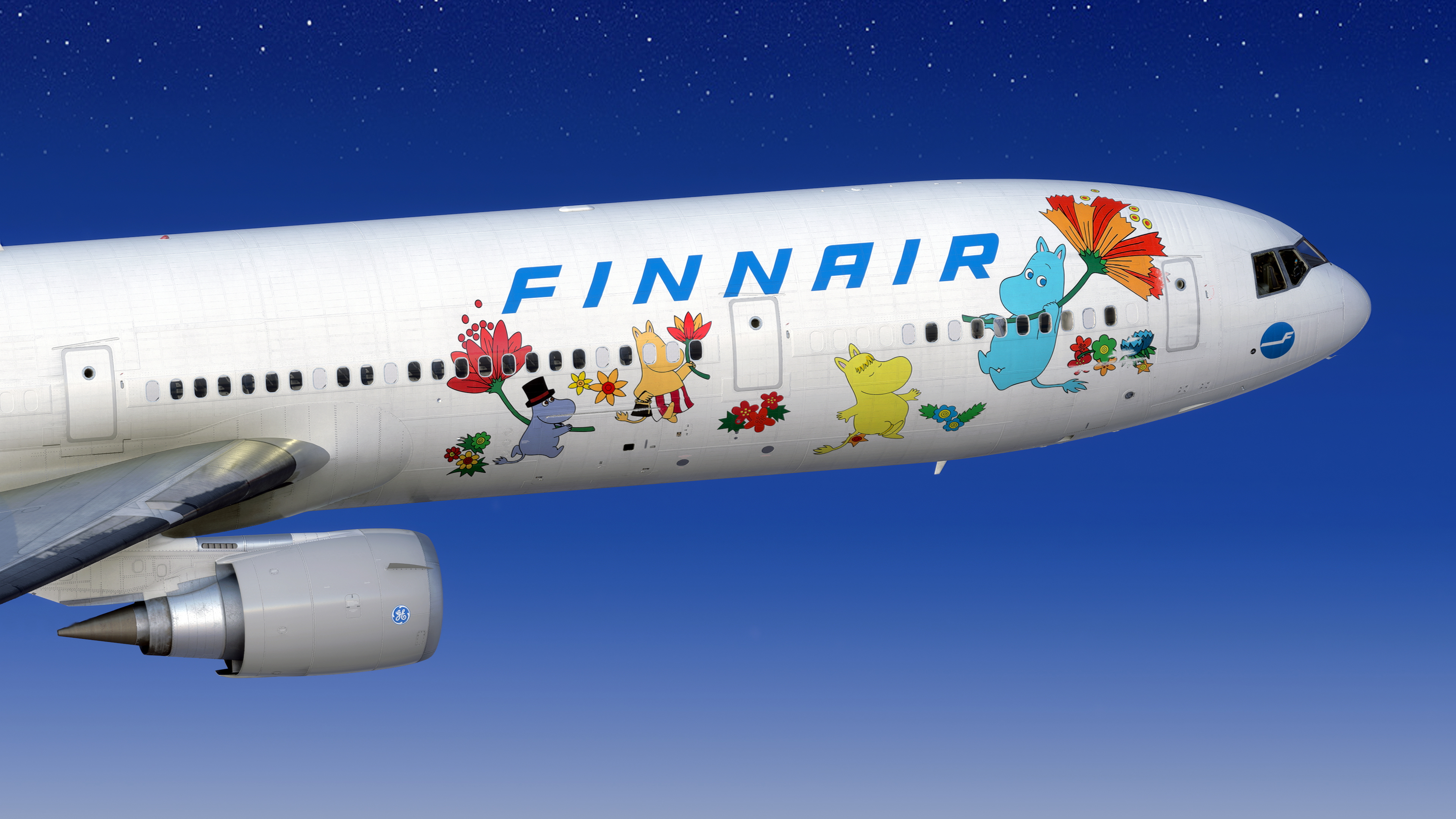Finnair | 0H-LGC 'Moomins' | TFDi MD-11 | + Cabin - Aircraft