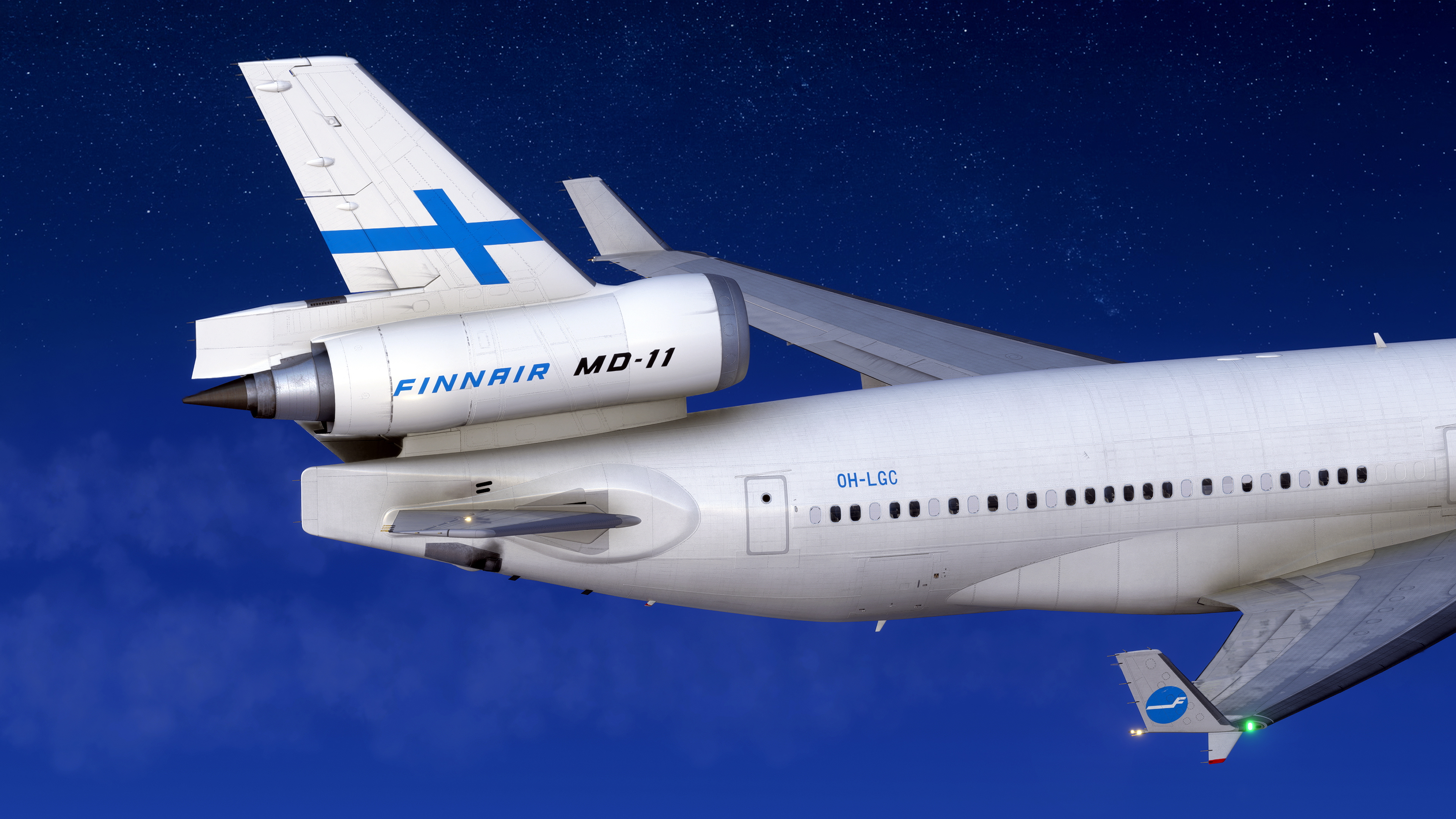 Finnair | 0H-LGC 'Moomins' | TFDi MD-11 | + Cabin - Aircraft