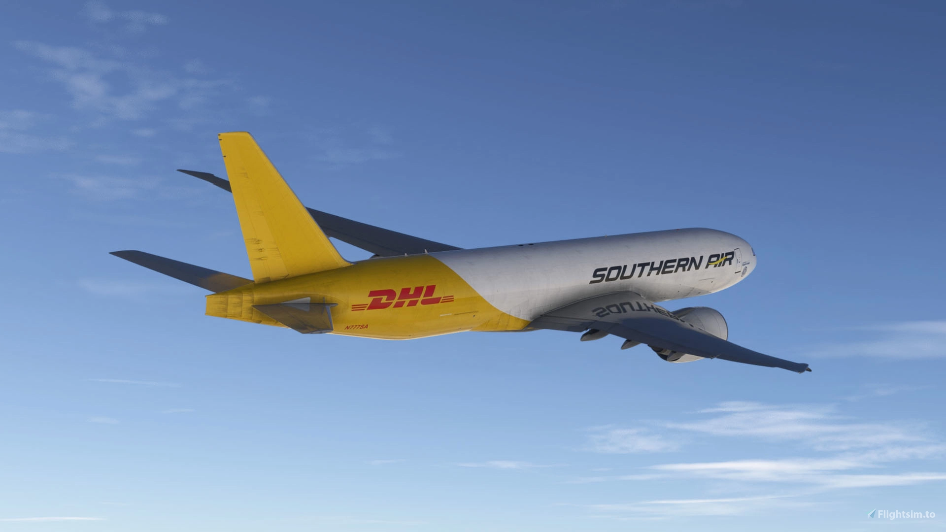 Boeing 77F DHL Operated By Polar Air Cargo (N777SA) - Aircraft