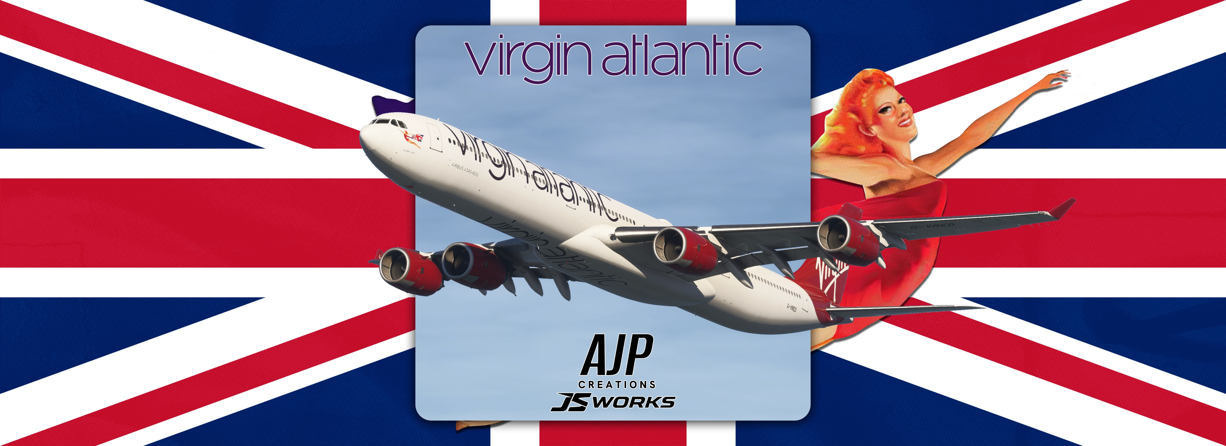 Virgin Atlantic - Modern Fleetpack - Aerosoft-Toliss A340-600 - Image 1