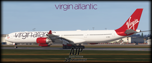 Virgin Atlantic - Modern Fleetpack - Aerosoft-Toliss A340-600 thumbnail 2