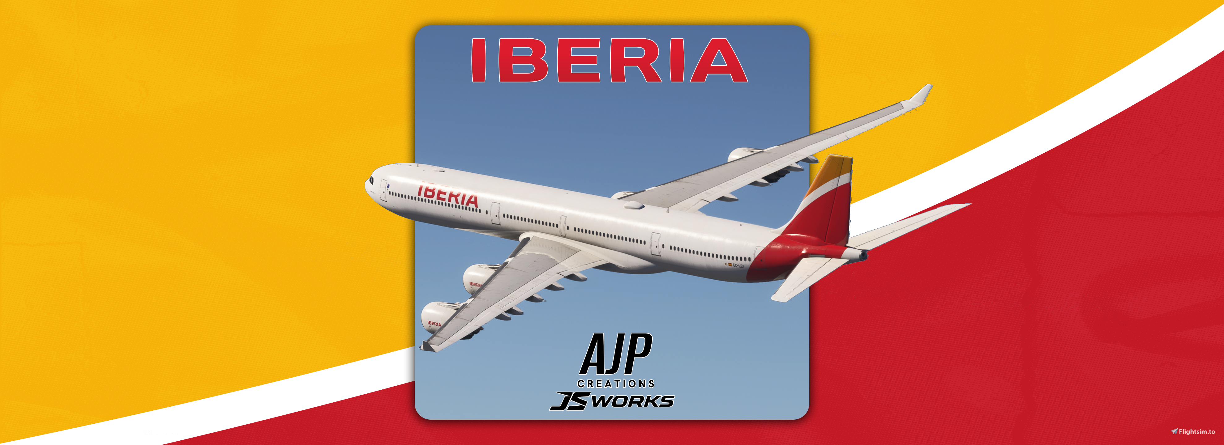 Iberia - EC-LEV - Aerosoft-Toliss A340-600 - Image 1