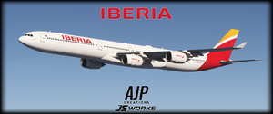 Iberia - EC-LEV - Aerosoft-Toliss A340-600 thumbnail 8