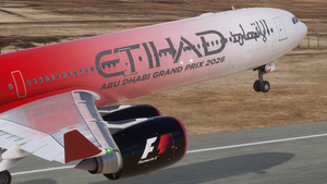Etihad Formula 1 | Aerosoft A340-600 thumbnail 3