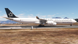 South African Airways Star Alliance | Aerosoft A340-600 Pro thumbnail 2
