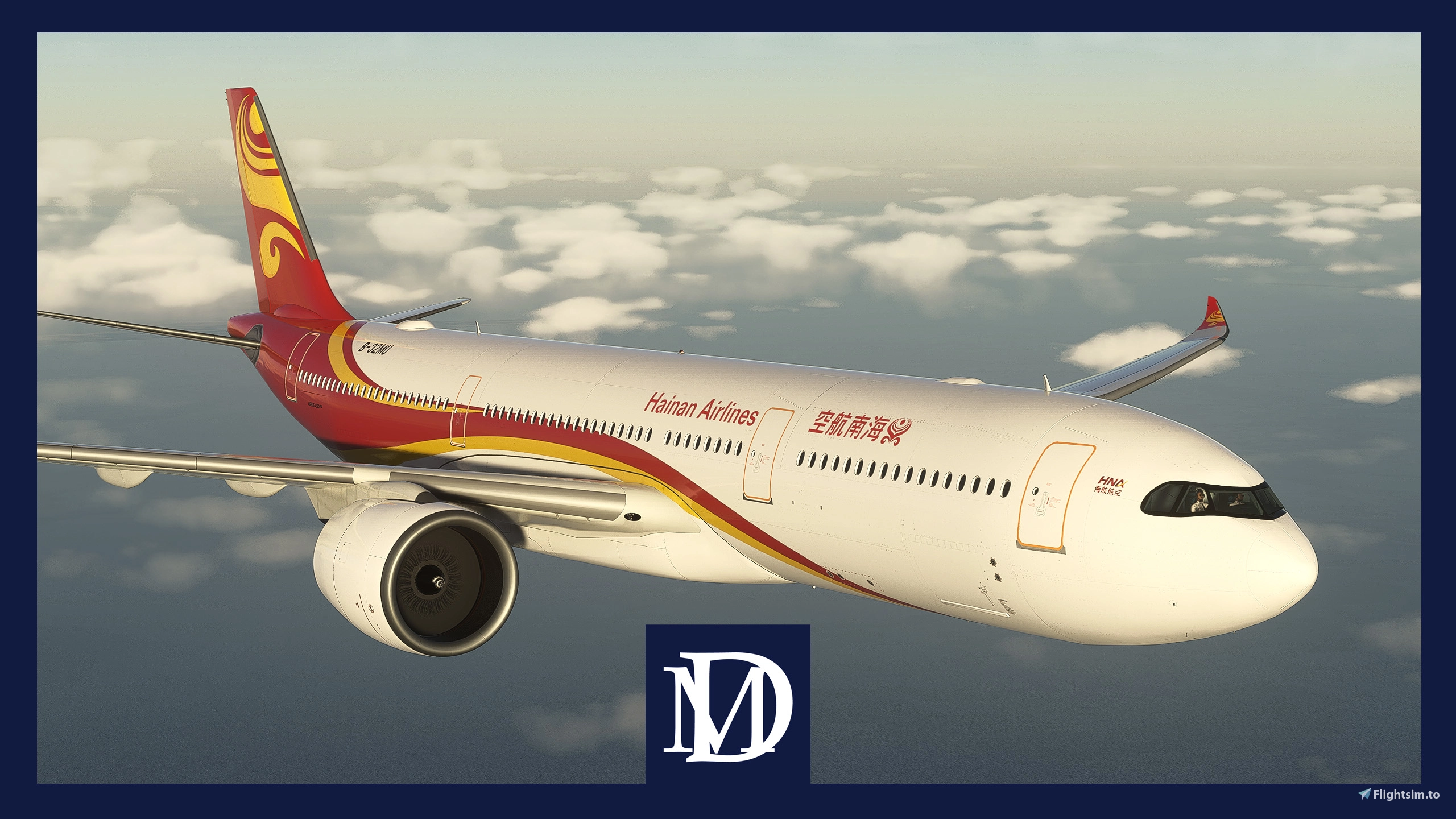 Hainan Airlines A330-900neo (B-32MU) | Headwind Simulations A339X - Image 1