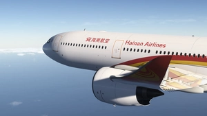 Hainan Airlines A330-900neo (B-32MU) | Headwind Simulations A339X thumbnail 4