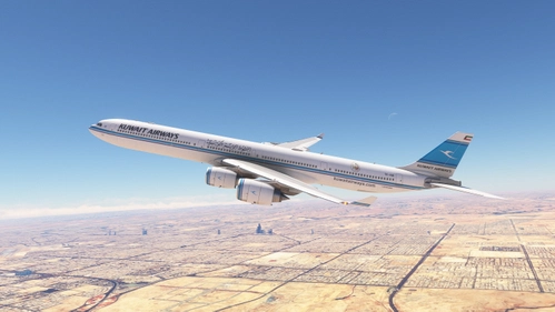 Aerosoft A340-600 Pro | Kuwait Airways 9K-ANB