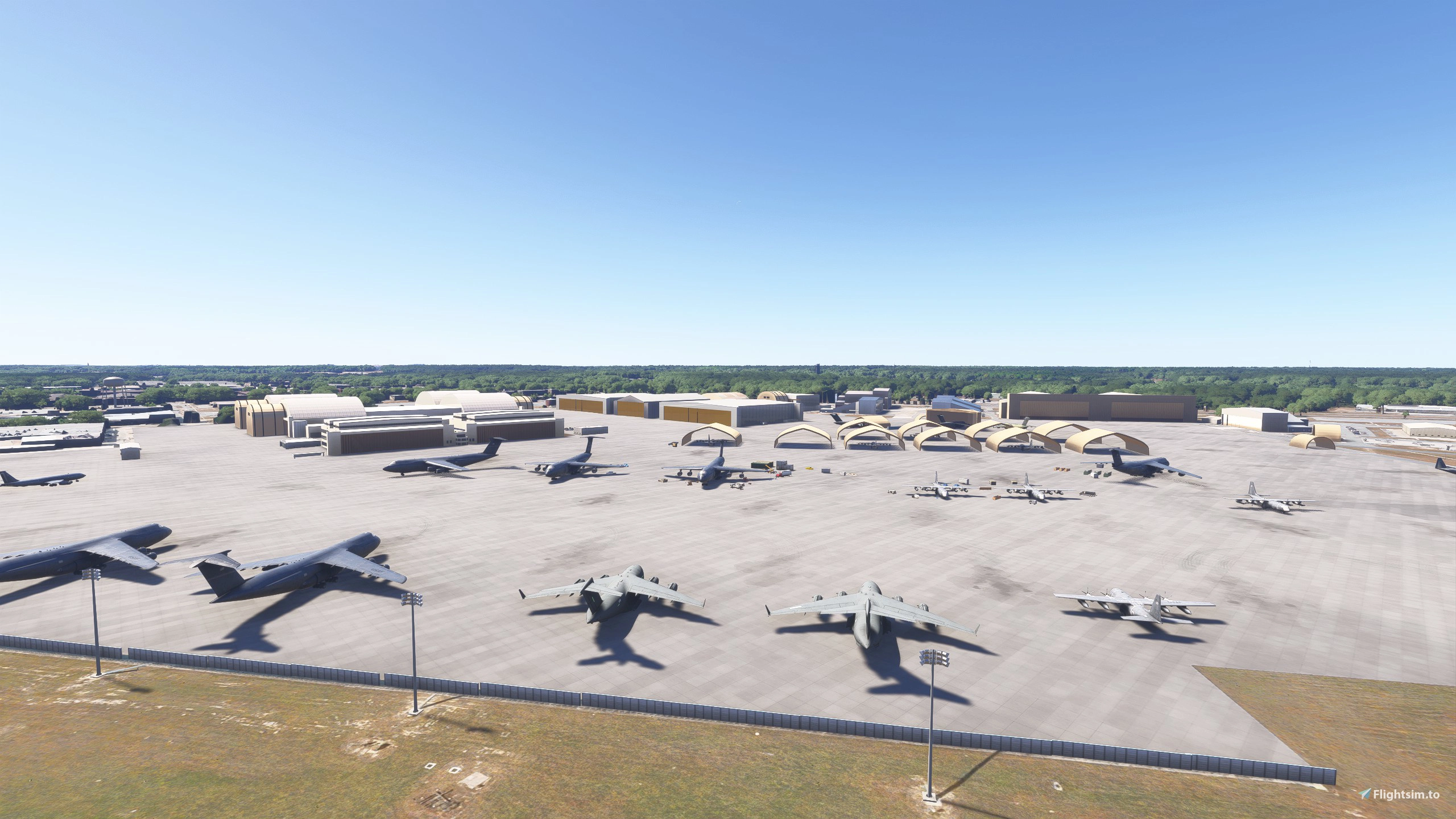 KWRB Robins Air Force Base Update V2 - MSFS Add-on - Flightsim.to