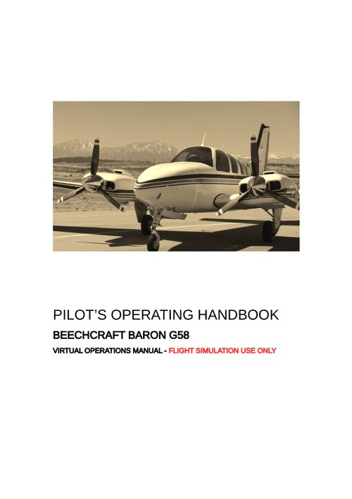 Beechcraft Baron B58 POH