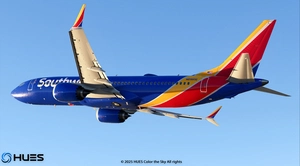 Southwest Fleet Pack | Full 3D Economy Cabin | Smart Decals | iFly 737 MAX8 thumbnail 2
