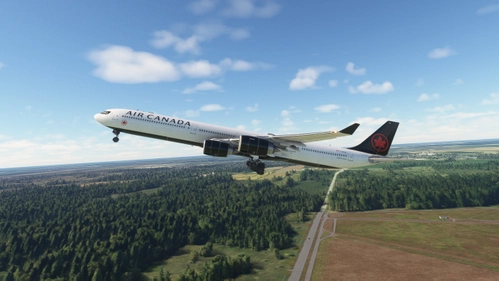 Aerosoft A340-600 Pro  |Air Canada C-GKOM | Fictional | Requested