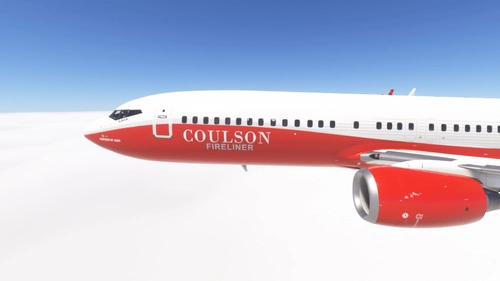 PMDG 737-800 Coulson Aviation Package (N137CG & N138CG)