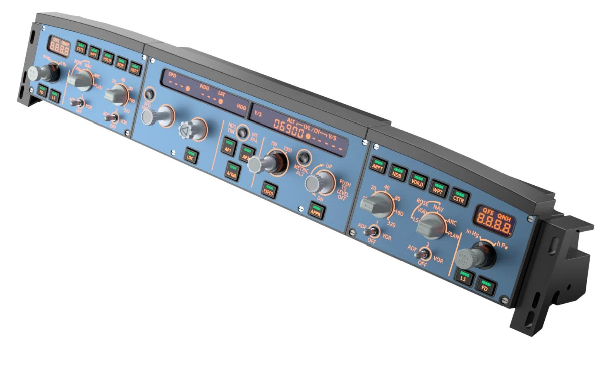 Aerosoft A340-600 Winctrl Efis-FCU Capt/FO MCDU Capt - Image 1