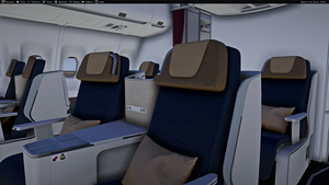 Air France F-GNII 2008 (new) livery Inibuilds A340-300 MSFS2024 (with cabin) thumbnail 19