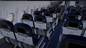 Air France F-GNII 2008 (new) livery Inibuilds A340-300 MSFS2024 (with cabin) thumbnail 23