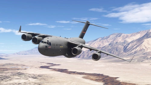 Miltech C-17: Edwards USAF, 2-pack liveries