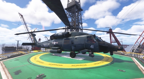 MH60T- US Navy 1330 (retro livery)