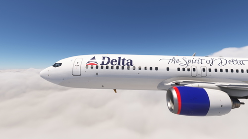 PMDG 737-800 w/ cabin Delta Air Lines Vintage (N102DA)
