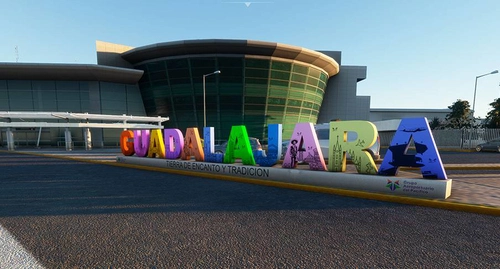 MMGL Guadalajara - FSLTL Static Aircraft