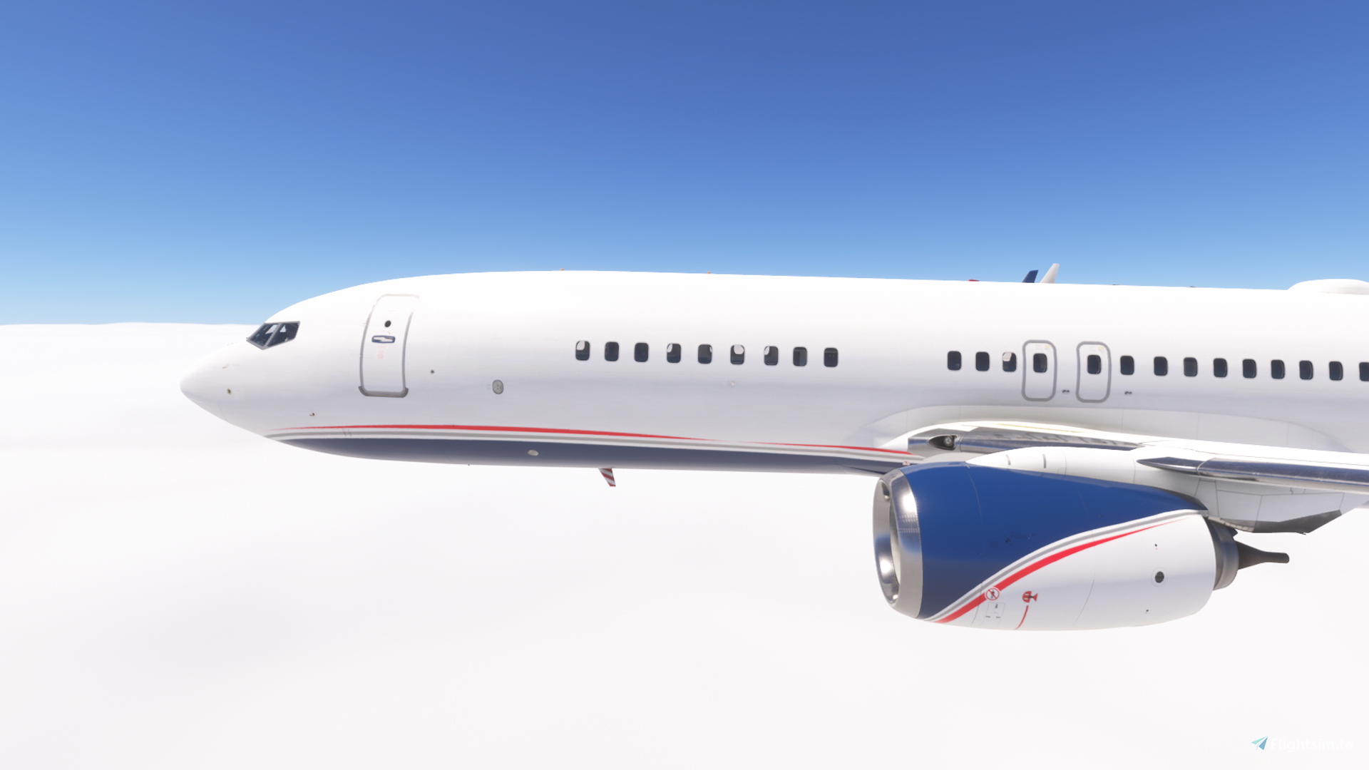 PMDG 737-800 Olympia Aviation - Detroit Redwings & Tigers N313TR