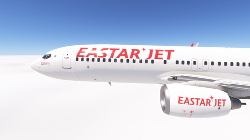 PMDG 737-800 Eastar Jet (HL8035 + HL7567)