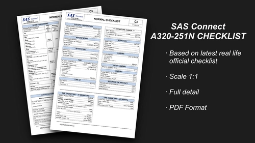 SAS Connect - A320Neo Checklist