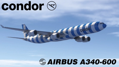 Aerosoft A340-600 - Condor D-AIHV (fictional)