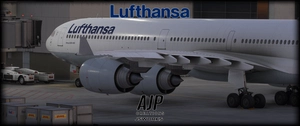 Lufthansa - Classic Fleetpack - Aerosoft-Toliss A340-600 thumbnail 4