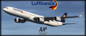 Lufthansa - Fanhansa - D-AIHQ - Aerosoft-Toliss A340-600 thumbnail 6