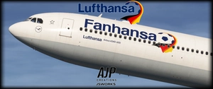 Lufthansa - Fanhansa - D-AIHQ - Aerosoft-Toliss A340-600 thumbnail 8