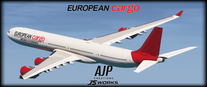 European Cargo - G-ECLM - Aerosoft-Toliss A340-600 thumbnail 8