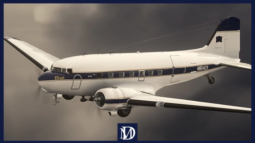 Douglas DC-3 N8042X "Dixie" | Microsoft / Aeroplane Heaven DC-3