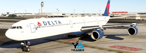 Delta Airlines A340-600 (Fictional)