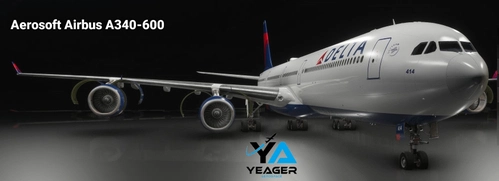 Delta Airlines A340-600 (Fictional)