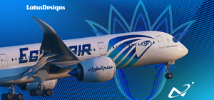 EGYPTAIR A350 FLEET Inibuilds a350-900 w/cabin thumbnail 1