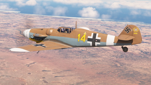 Messerschmitt Bf Bf 109G-2/R6   W.Nr. 14256   "Gelbe 14"  3./JG 27