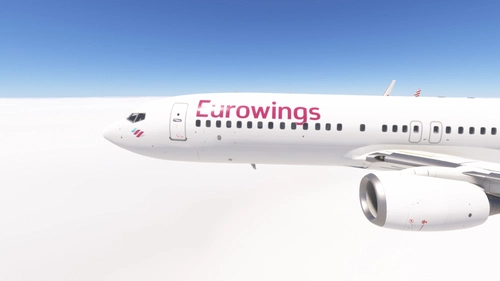 PMDG 737-800 /w cabin Eurowings op Tui Fly Fleet