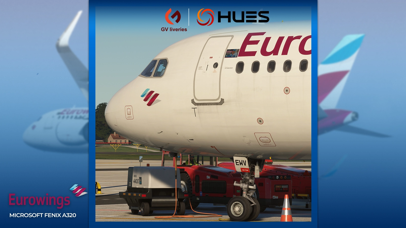 Eurowings A320SL pack w/Cabin for Fenix A320 - Image 1