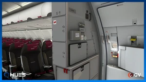 Eurowings A320SL pack w/Cabin for Fenix A320 thumbnail 7