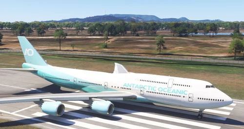 Asobo 747-8 Antarctic Oceanic - Fictional