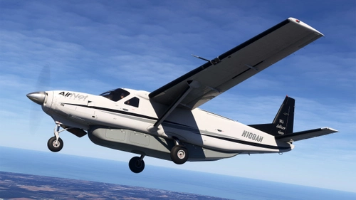 Black Square Caravan Professional - AirNet Express (N108AN)