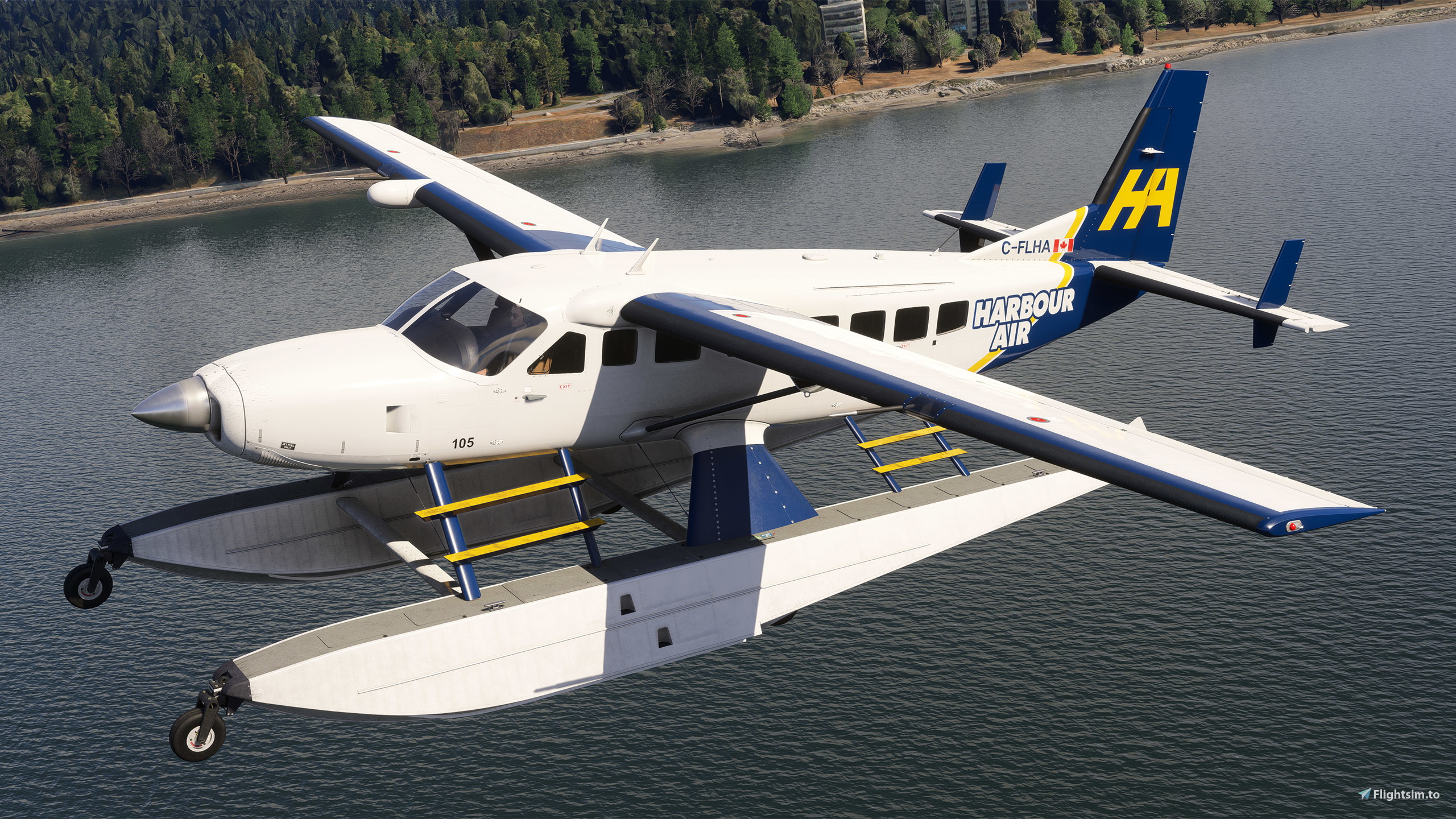 Black Square Caravan Professional - Harbour Air (C-FLHA) - Image 1